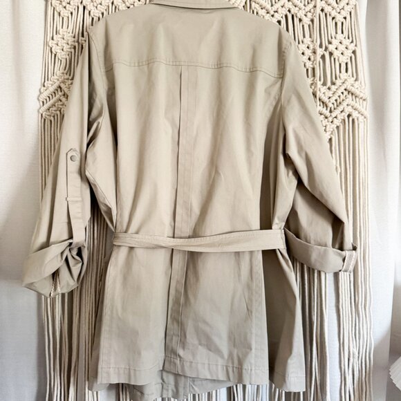 Marina Rinaldi Sport Casaca Utility Jacket – NWT Size 22 / 31 Luxury Cotton - Picture 11 of 14